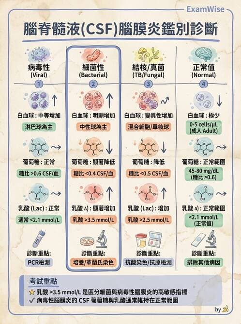 醫檢師 - 腦脊髓液檢查 - AI 圖文解析預覽