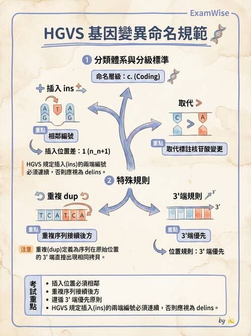 醫檢師 - 基礎分子生物學 - AI 圖文解析預覽