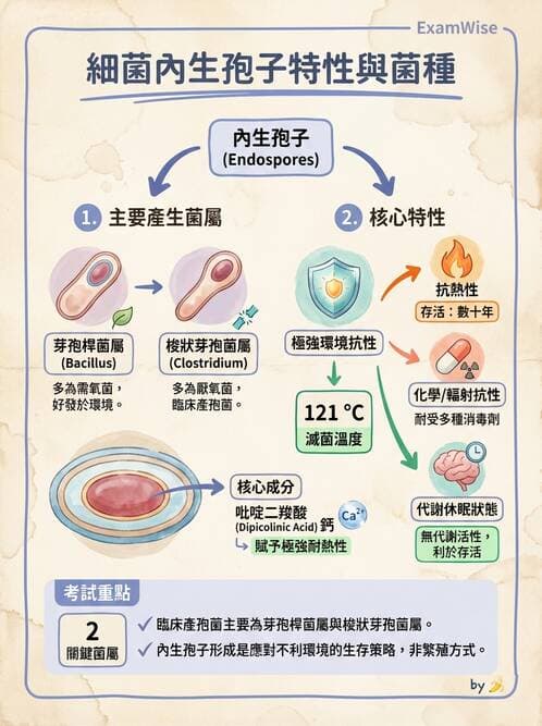 醫檢師 - 實驗室安全與微生物特性 - AI 圖文解析預覽