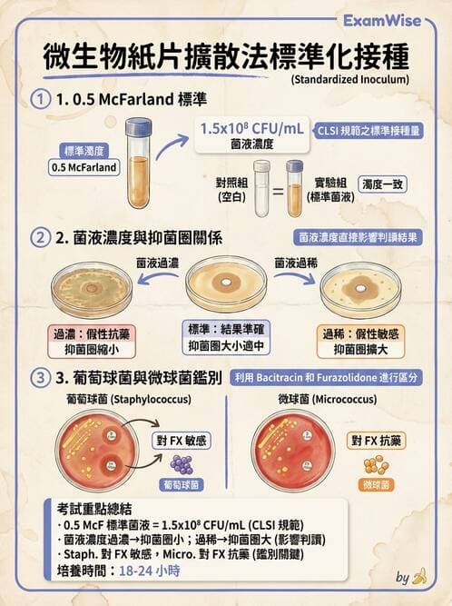 醫檢師 - 葡萄球菌與腸球菌 - AI 圖文解析預覽