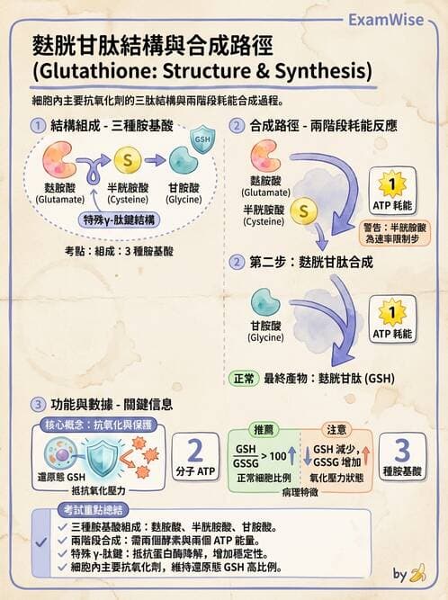 醫檢師 - 胺基酸代謝與先天性疾病 - AI 圖文解析預覽