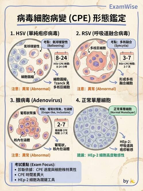 醫檢師 - 疱疹病毒科 - AI 圖文解析預覽