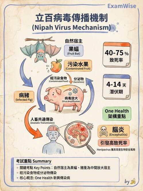 醫檢師 - 副黏液病毒科 - AI 圖文解析預覽