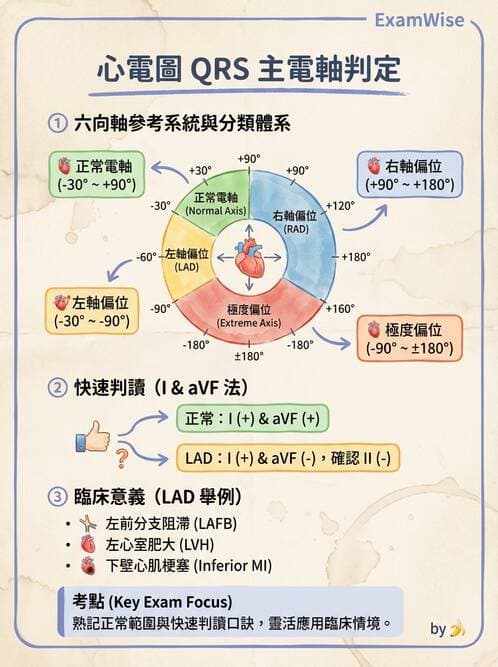 醫檢師 - 心電圖基礎與判讀 - AI 圖文解析預覽