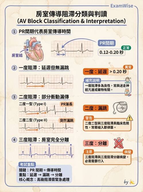 醫檢師 - 心律不整判讀 - AI 圖文解析預覽
