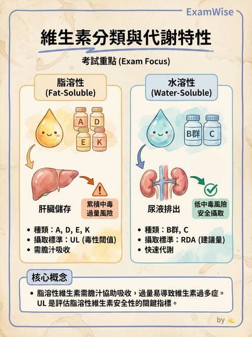 醫檢師 - 物理和化學傷害及營養疾病 - AI 圖文解析預覽