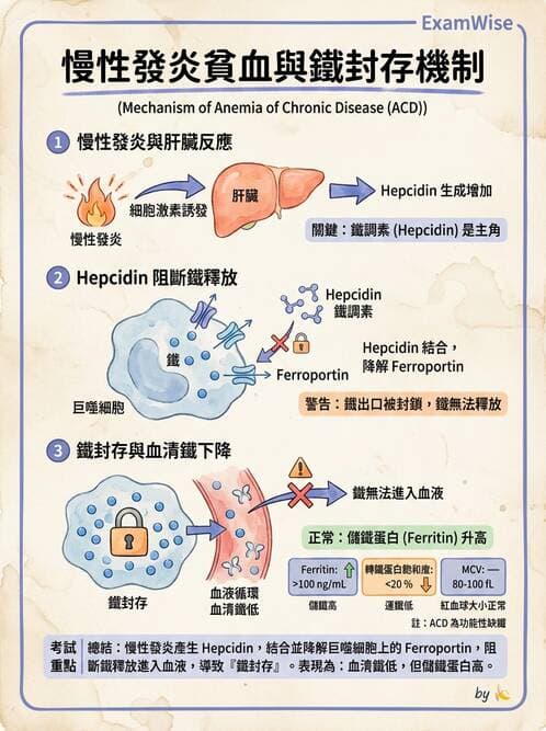 醫檢師 - 貧血診斷與營養缺乏性貧血 - AI 圖文解析預覽