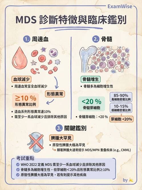 醫檢師 - 慢性血液腫瘤與骨髓增生疾患 - AI 圖文解析預覽
