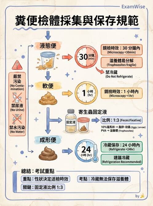 醫檢師 - 糞便常規檢查 - AI 圖文解析預覽