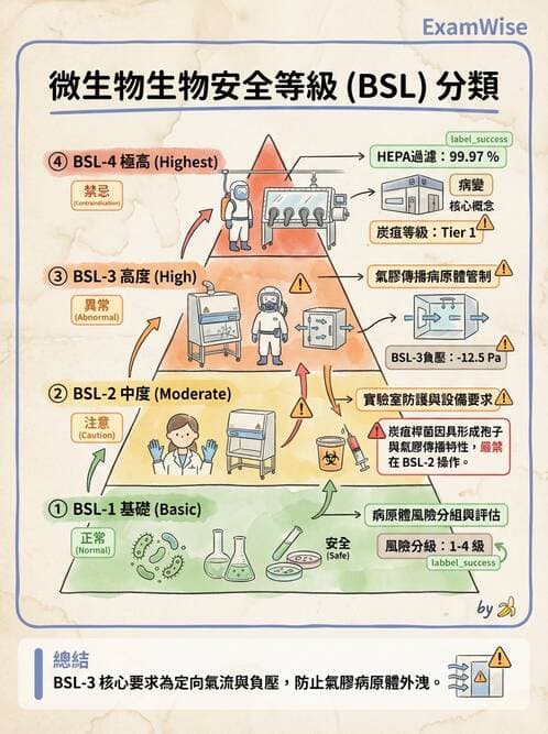醫檢師 - 鏈球菌與其他革蘭氏陽性桿菌 - AI 圖文解析預覽