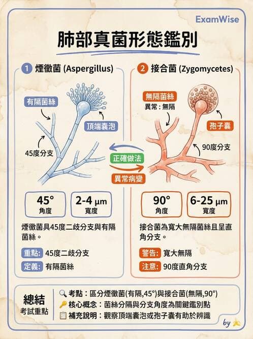 醫檢師 - 系統性與機會性真菌感染 - AI 圖文解析預覽