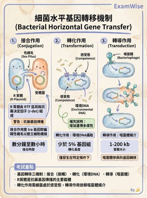 醫檢師 - 抗藥性機制 - AI 圖文解析預覽