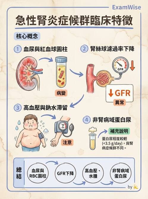 醫檢師 - 腎臟機能與代謝評估 - AI 圖文解析預覽