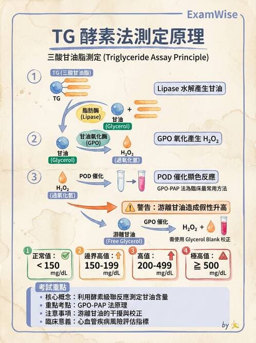 醫檢師 - 脂質代謝與酮體 - AI 圖文解析預覽