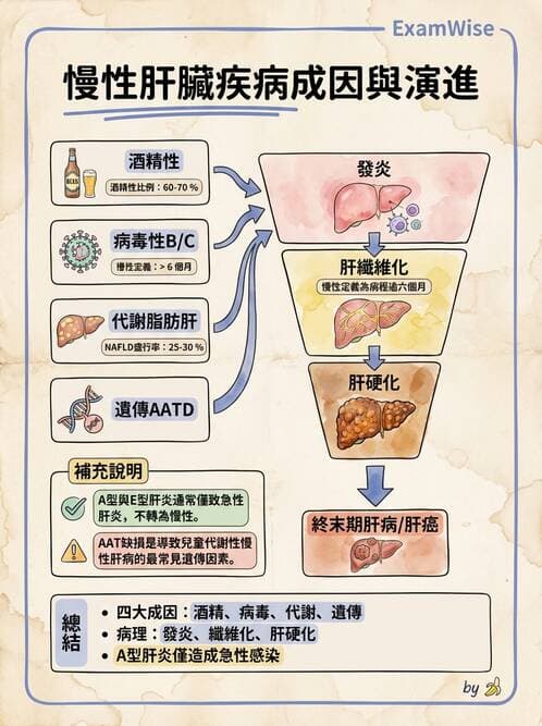 醫檢師 - 肝臟機能與胰臟酵素 - AI 圖文解析預覽