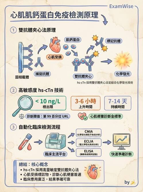 醫檢師 - 心肌標誌與心臟診斷 - AI 圖文解析預覽