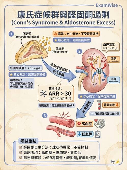 醫檢師 - 腎上腺與生殖內分泌 - AI 圖文解析預覽