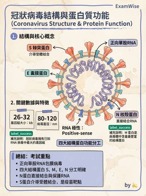 醫檢師 - 冠狀病毒科 - AI 圖文解析預覽