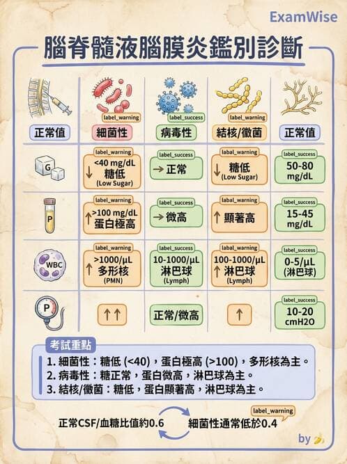 專師 - 中樞神經感染 - AI 圖文解析預覽