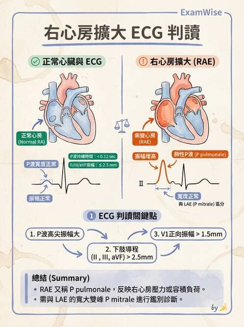 醫檢師 - 心肌病變與特殊心電圖 - AI 圖文解析預覽