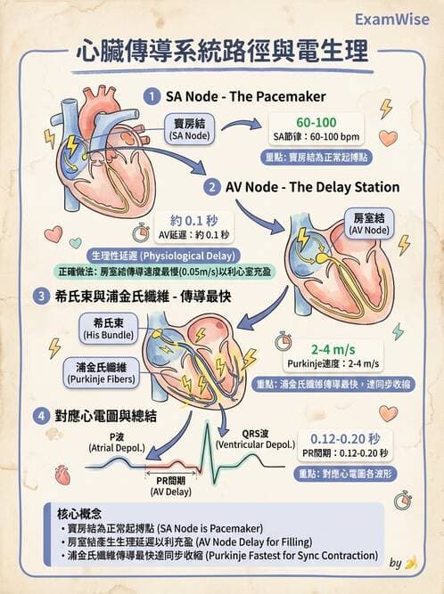 醫檢師 - 心電圖基礎與判讀 - AI 圖文解析預覽