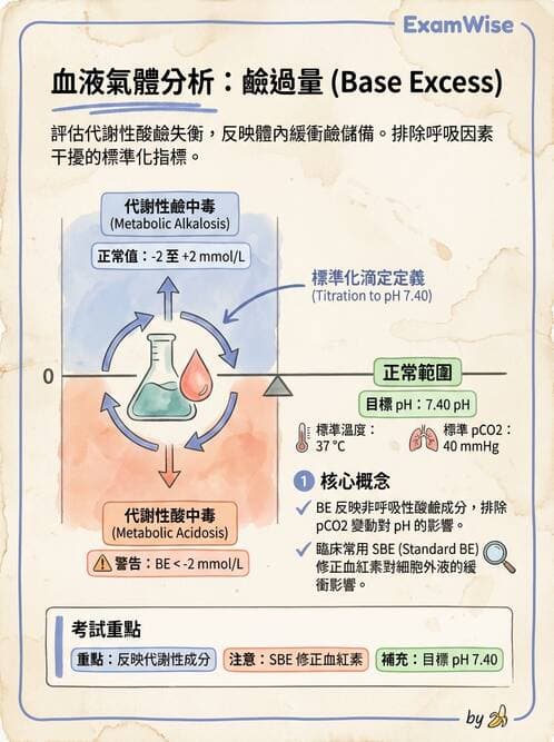 醫檢師 - 血液氣體分析 - AI 圖文解析預覽