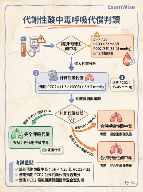 醫檢師 - 血液氣體分析 - AI 圖文解析預覽