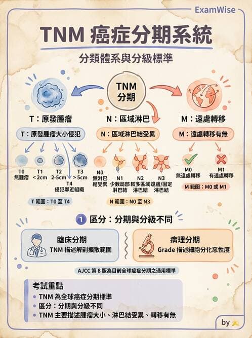 醫檢師 - 腫瘤概論 - AI 圖文解析預覽