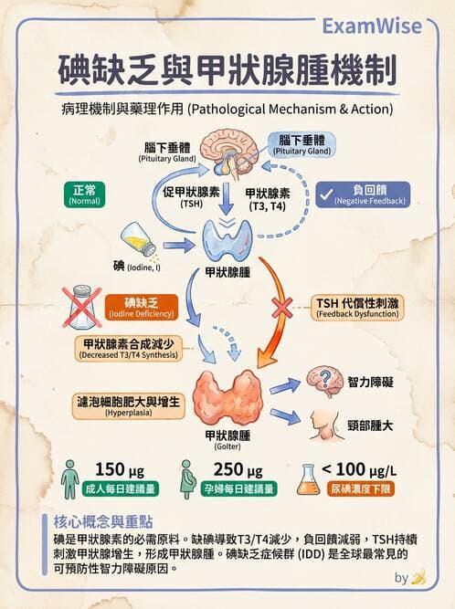 醫檢師 - 物理和化學傷害及營養疾病 - AI 圖文解析預覽