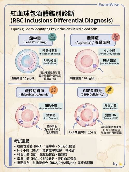 醫檢師 - 貧血診斷與營養缺乏性貧血 - AI 圖文解析預覽