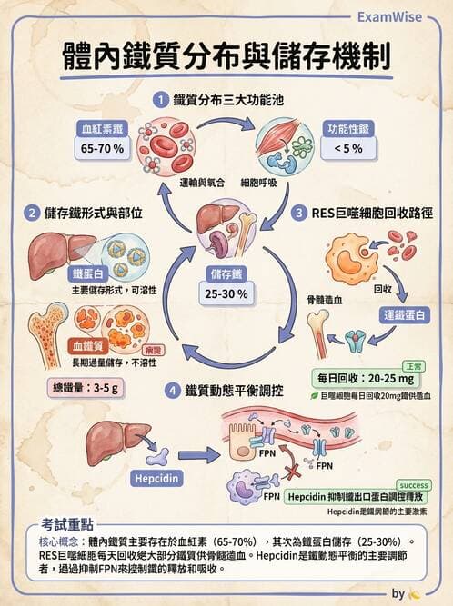 醫檢師 - 貧血診斷與營養缺乏性貧血 - AI 圖文解析預覽
