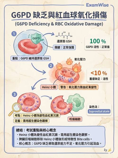 醫檢師 - 溶血性貧血與血色素病變 - AI 圖文解析預覽