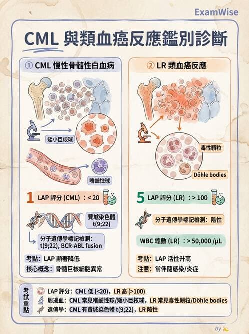 醫檢師 - 慢性血液腫瘤與骨髓增生疾患 - AI 圖文解析預覽