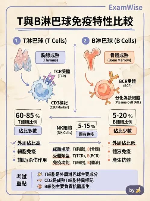 醫檢師 - 白血球生理與形態 - AI 圖文解析預覽