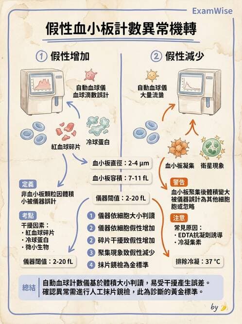 醫檢師 - 血小板與止血生理 - AI 圖文解析預覽