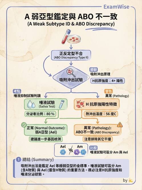 醫檢師 - 紅血球抗原與血型系統 - AI 圖文解析預覽