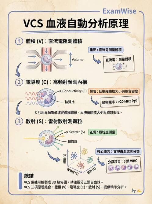 醫檢師 - 白血球生理與形態 - AI 圖文解析預覽
