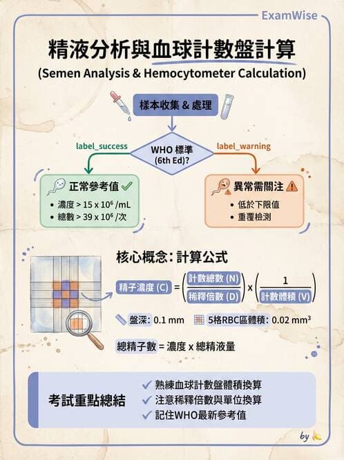 醫檢師 - 精液檢查 - AI 圖文解析預覽