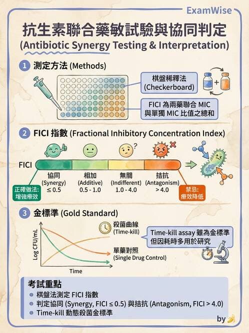 醫檢師 - 藥敏試驗方法 - AI 圖文解析預覽