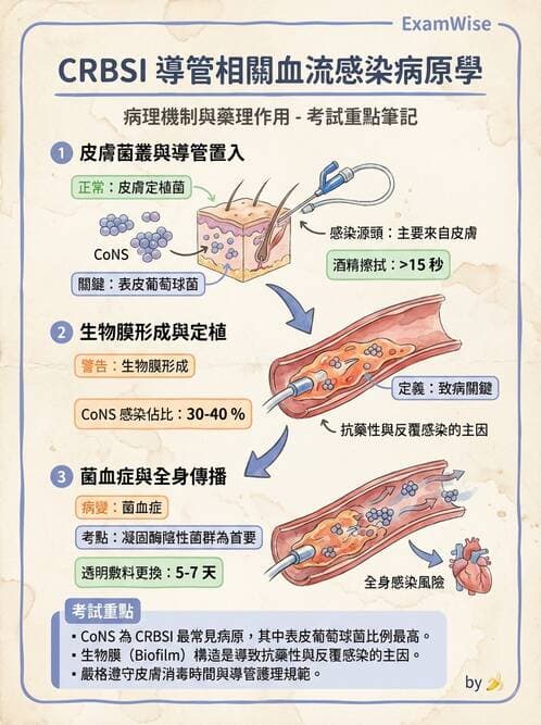醫檢師 - 感染症與院內感染 - AI 圖文解析預覽