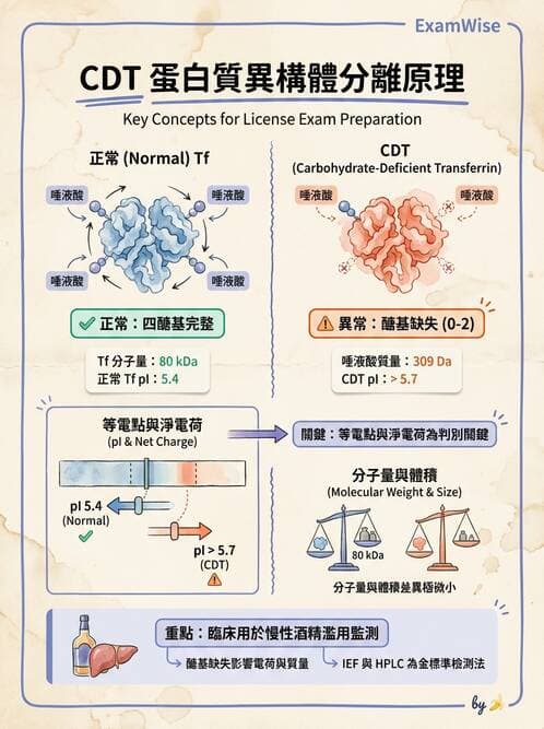 醫檢師 - 血清蛋白與蛋白質檢測 - AI 圖文解析預覽