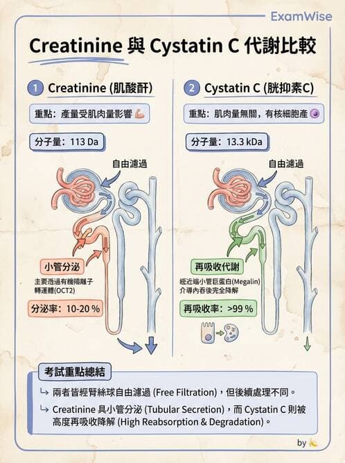 醫檢師 - 腎臟機能與代謝評估 - AI 圖文解析預覽