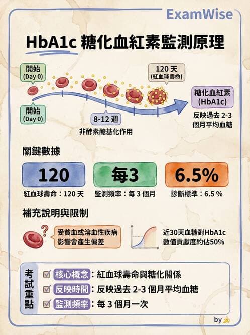 醫檢師 - 醣類代謝與糖尿病 - AI 圖文解析預覽