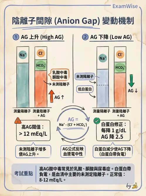 醫檢師 - 血液氣體分析及酸鹼平衡 - AI 圖文解析預覽