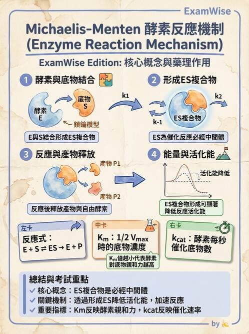 醫檢師 - 臨床酵素學基礎 - AI 圖文解析預覽