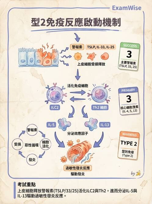 醫檢師 - 細胞激素與抗原呈獻 - AI 圖文解析預覽