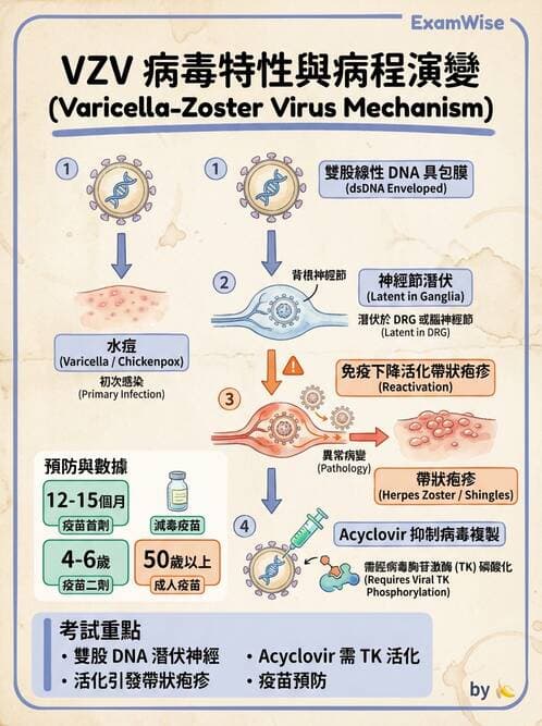 醫檢師 - 疱疹病毒科 - AI 圖文解析預覽