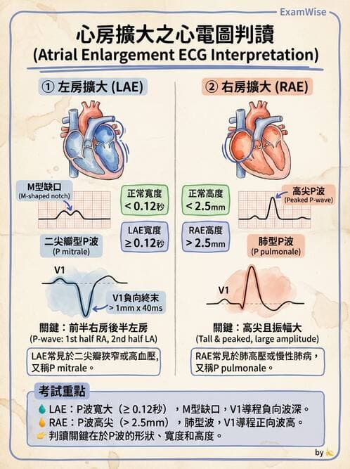 醫檢師 - 心肌病變與特殊心電圖 - AI 圖文解析預覽
