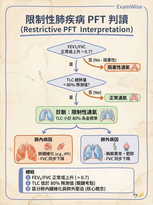醫檢師 - 肺功能判讀與氣體交換 - AI 圖文解析預覽