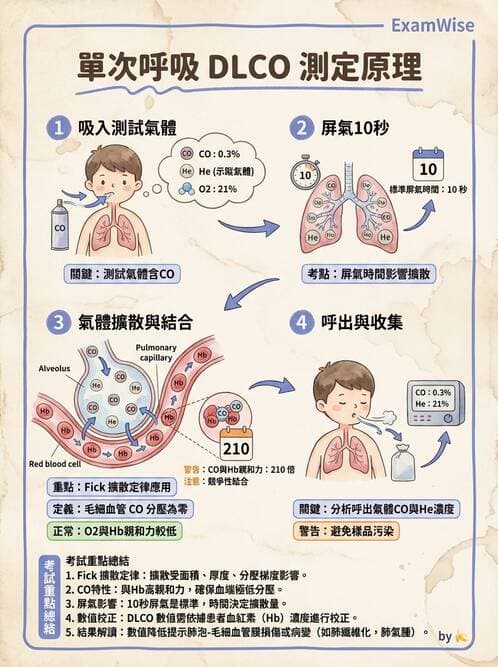 醫檢師 - 肺功能判讀與氣體交換 - AI 圖文解析預覽